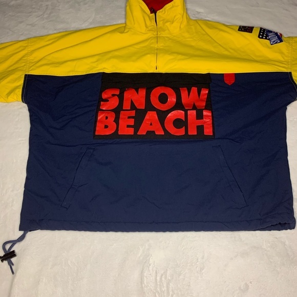 Rare Retro Polo Ralph Lauren Snow Beach Original Pull Over Sweater Stadium Small - Picture 9 of 15